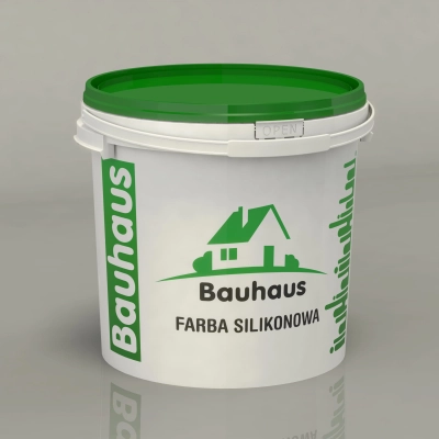 BAUHAUS Farba elewacyjna silikonowa